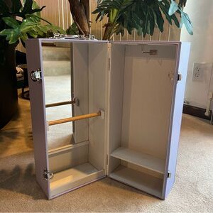 SOLD AMERICAN GIRL Dance Ballet Studio Purple Trunk Case